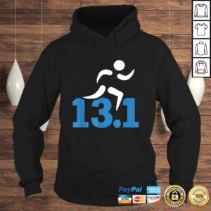 Hoodie 131 Miles Half marathon VNeck TShirt