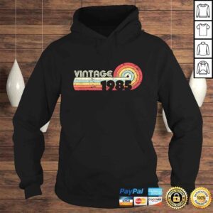 Hoodie 1985 Vintage Shirt Birthday Gift Tee Retro Style Gift TShirt