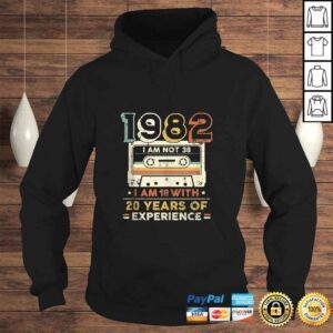 Hoodie 38 Year Old 38th birthday 1982 Tee TShirt