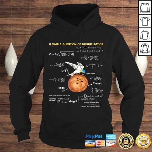 A Simple Question Of Weight Ratios Funny Math Teacher Tee T-Shirt - Image 4