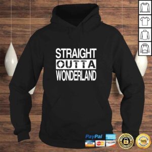 Hoodie ALICE IN WONDERLAND Shirt STRAIGHT OUTTA WONDERLAND