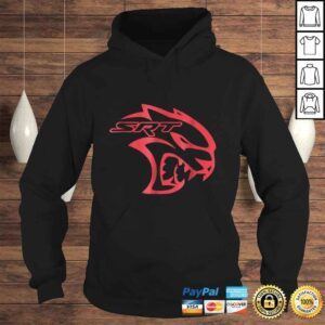 Hoodie AWESOME SRT HELL CAT DODGE Shirt Red