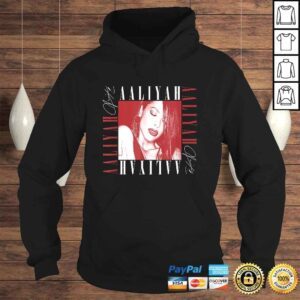 Hoodie Aaliyah Squared Logo Gift TShirt