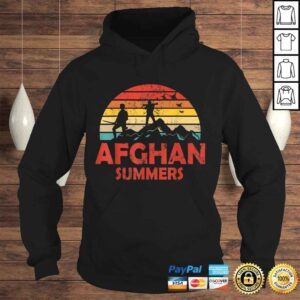 Hoodie Afghan Summers Veteran Shirt Funny Afghanistan Veteran Shirt