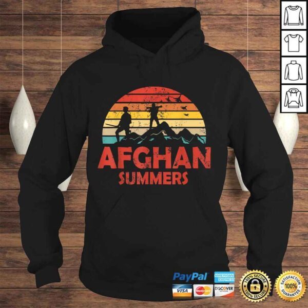 Afghan Summers Veteran Shirt Funny Afghanistan Veteran Shirt - Image 4