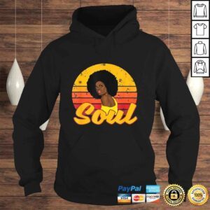 Hoodie African American 70s 80s Funk Afro Disco Soul Melanin Queen Tshirt