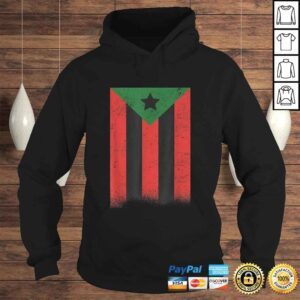 Hoodie Afro Boricua Puerto Rico Africa Shirt