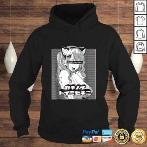 Hoodie Ahegao face Shirt lewd anime shirt and neko cosplay gift