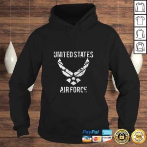 Hoodie Air Force US Veterans Shirt 4th of July American Flag Shirt