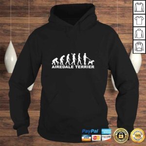 Hoodie Airedale Terrier evolution TShirt