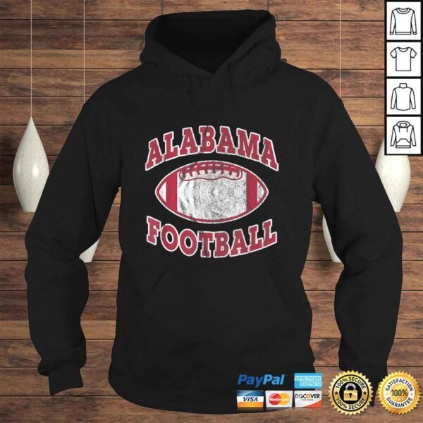 Alabama Football Vintage Distressed Shirt - Image 4