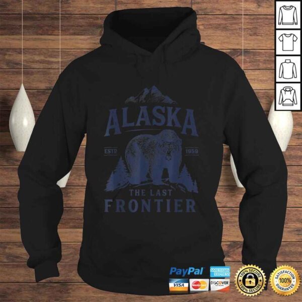 Alaska Shirt The Last Frontier Bear Home Men Women Gifts - Image 4