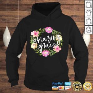 Hoodie Amazing Grace Tee Inspiring Christian Tee TShirt