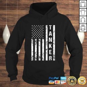 Hoodie American Flag Army Tanker Apparel Patriotic Army Tanker Tee TShirt