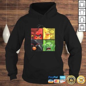 Hoodie Angry Birds 2 Hero Colorblock Squares TShirt