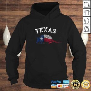 Hoodie Armadillo Texas Flag Tshirt