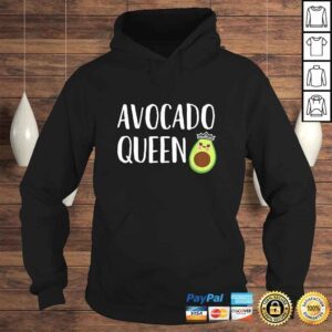 Hoodie Avocado Themed Gift Women Girls Funny Avocado Queen Tee TShirt