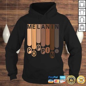 Hoodie BLACK POWER HISTORY MELANIN POPPIN AFRICA LIVES MATTER TShirt