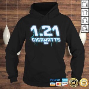 Hoodie Back to the Future 121 Gigawatts Lightening Graphic Shirt