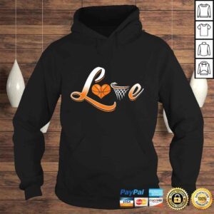 Hoodie Basketball Love Shirt Basketball Shirt For Girls Ladies 1