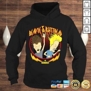 Hoodie Beavis and Butthead Metal Colors Rock Out Graphic Shirt