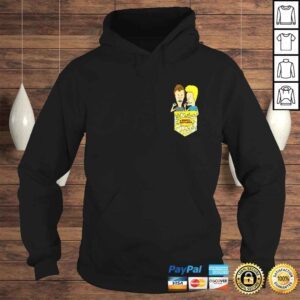 Hoodie Beavis and Butthead Pocket Nachos Graphic Shirt