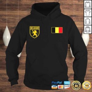 Hoodie Belgian Belgium Football Soccer Jersey TShirt