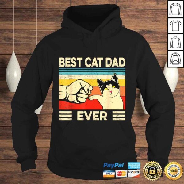 Best Cat Dad Ever Shirt Funny Cat Daddy Father Day TShirt - Image 4