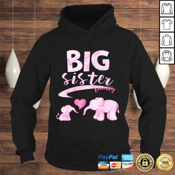 Big Sister Finally - Cool Promoted To Big Sister Tee Gift - Image 4