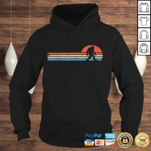 Hoodie BigFoot Chest Stripe Graphic Shirt