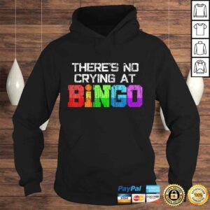 Hoodie Bingo No Crying Bingo Player Casino Night Shirt