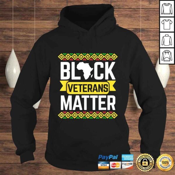 Black History Month Military Veteran Shirt Gift - Image 4