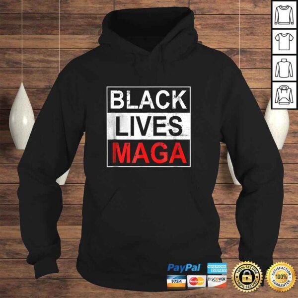 Black lives MAGA - Black republican conservatives Shirt - Image 4