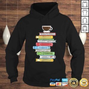 Hoodie Books Coffee Reading Literature Education TShirt