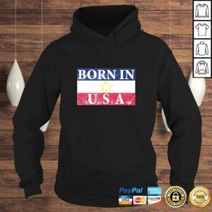 Hoodie Born in Yugoslavia Funny Vintage Tee Shirt