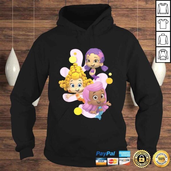 Bubble Guppies Girls Group Collage Tee Shirt - Image 4