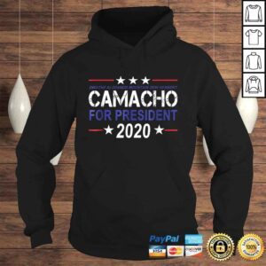 Hoodie CAMACHO FOR PRESIDENT 2020 Presidential Election Parody Tee