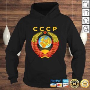 Hoodie CCCP Shirt Coat of arms Tee Flag Russian souvenir Moscow