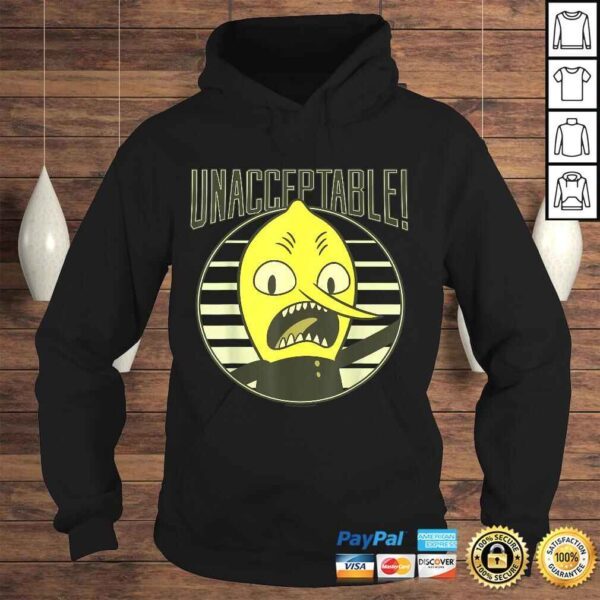 CN Adventure Time Lemongrab Unacceptable TShirt Gift - Image 4