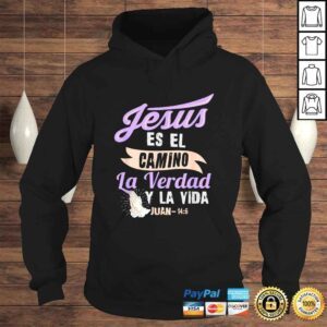 Hoodie Camisas Cristianas para mujeres Christian Spanish design Gift TShirt