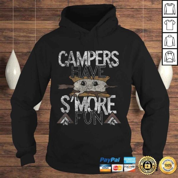 Campers Have S'more Fun Campfire Camping Distressed Shirt - Image 4