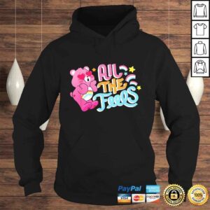 Hoodie Care Bears Cheer Bear Hearts and Rainbows TShirt