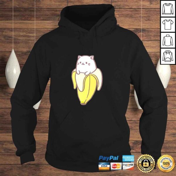 Cat in Banana Tee T-Shirt - Image 4