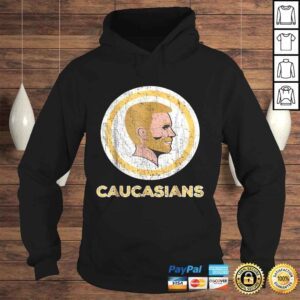 Hoodie Caucasian Shirt Caucasians Pride Vintage Funny TShirt