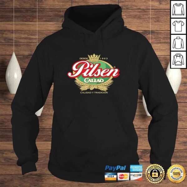 Cerveza Pilsen Callao Shirt Marca Peru Peruvian Soccer TShirt Gift - Image 4