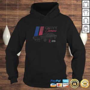 Hoodie Chevy Camaro Shirt Classic Look 28550