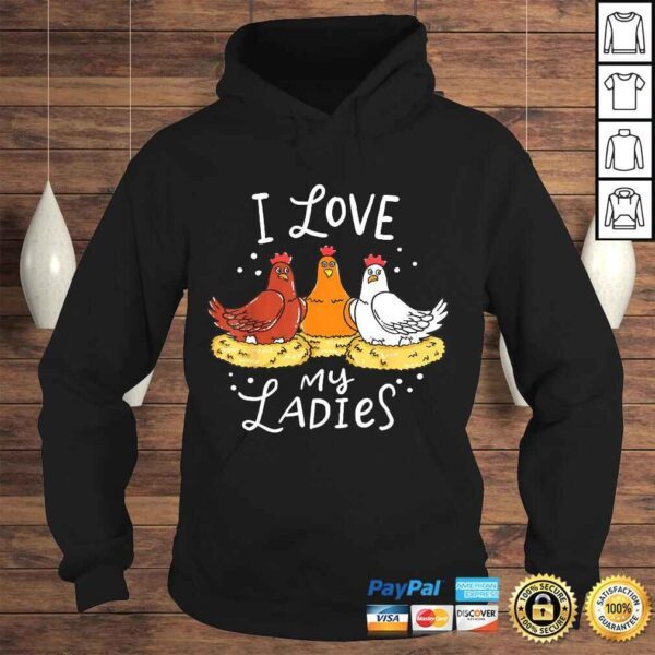 Chicken Chicks Eggs Farmer Funny TShirt - Image 4