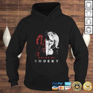 Hoodie Childs Play Bride Of Chucky Split Portrait Tshirt