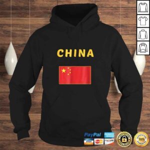 Hoodie China Shirt Chinese Tee Flag souvenir Gift Beijing