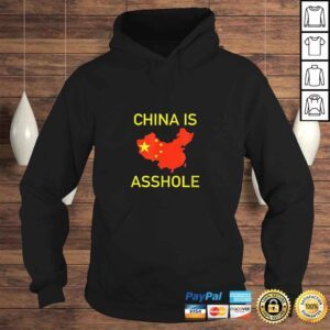 Hoodie China is Asshole Chinese Flag Donald Trump Meme TShirt